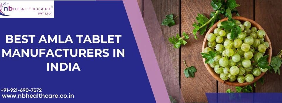 Best Amla Tablet Manufacturers in India