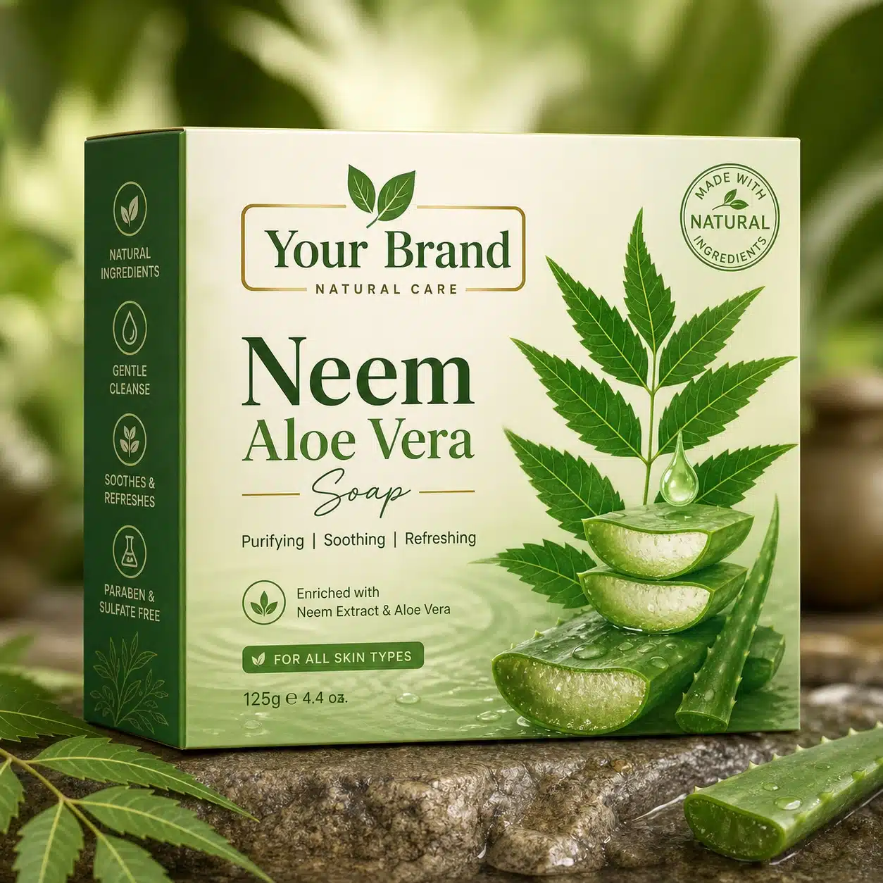 Neem Aloe Vera Soap Manufacturer in India